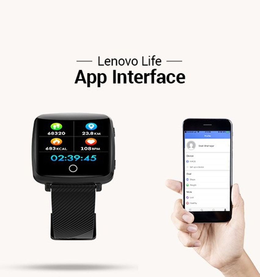 Lenovo smart store watch flipkart