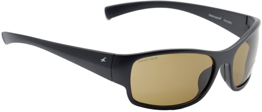 Buy Fastrack Brown Sports Sunglasses for Men online