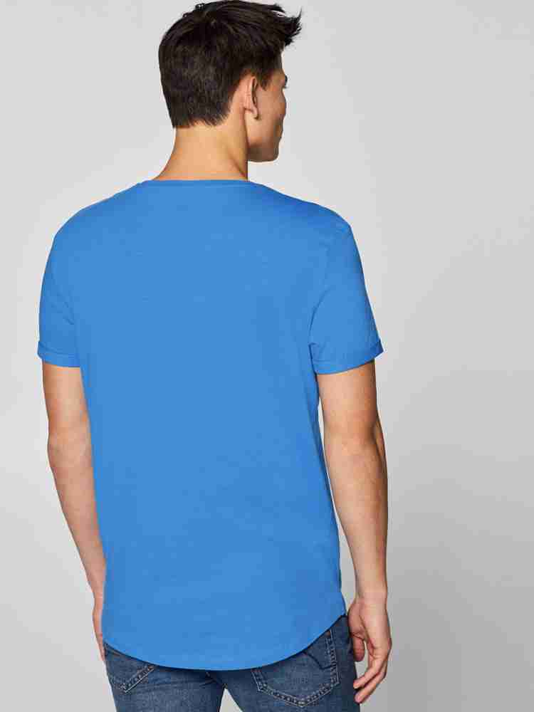 ESPRIT - Colorblock t-shirt, 100% cotton at our online shop