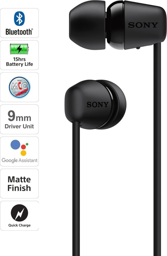 SONY WI-C200 Bluetooth Headset Price in India Buy SONY WI-C200 Bluetooth  Headset Online SONY