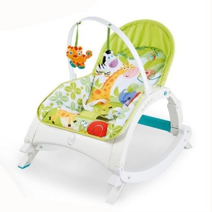 Baby Bucket Newborn to Toddler Rocker cum Reclining Chair Rocker