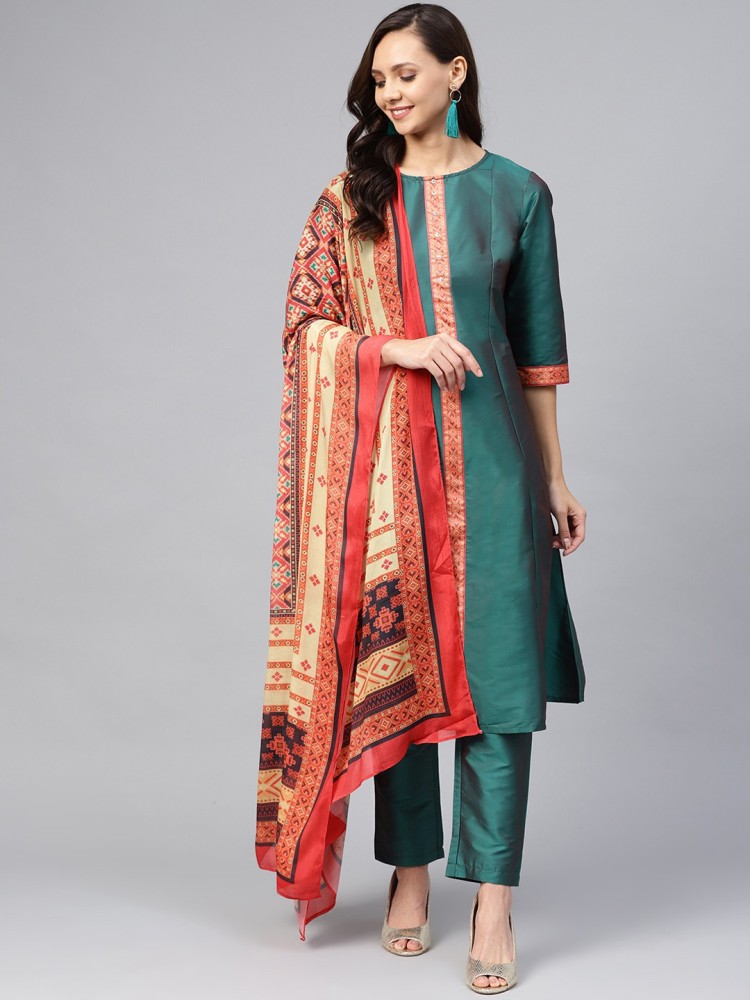 Women Cotton Embroidery Pants/Salwar for Kurties