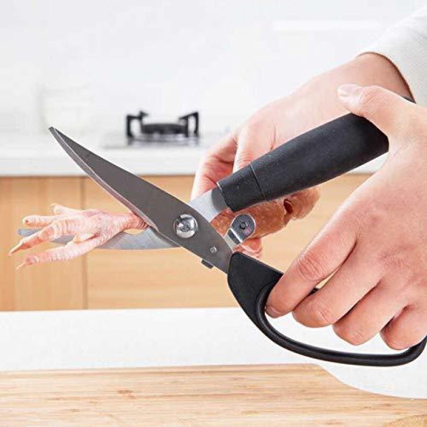 Food Prep Cutting Scissors Shears for Chicken Fish Meats Etc