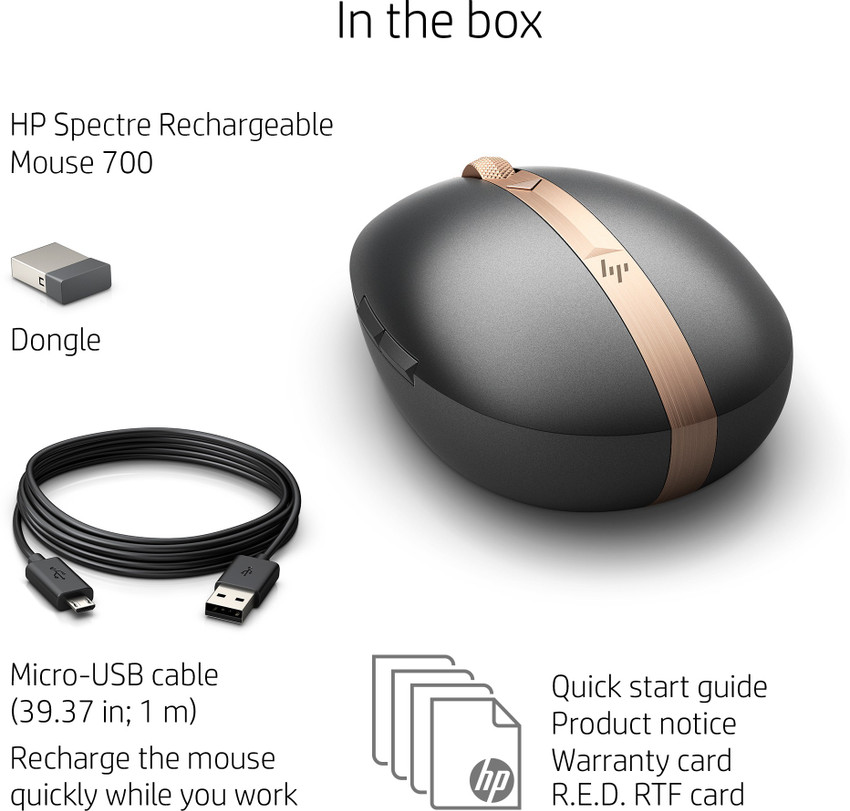 新規購入 HP SPECTRE Rechargeable mouse 700 ５台セット setonda.com