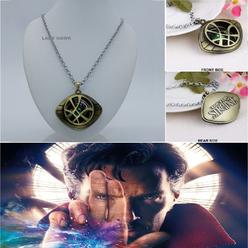 LADY HAWK Marvel Avengers 2Pc Set Doctor Strange Gold Colour Eye