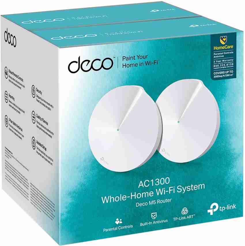 TP-Link Deco M5 1300 Mbps Mesh Router - TP-Link : Flipkart.com