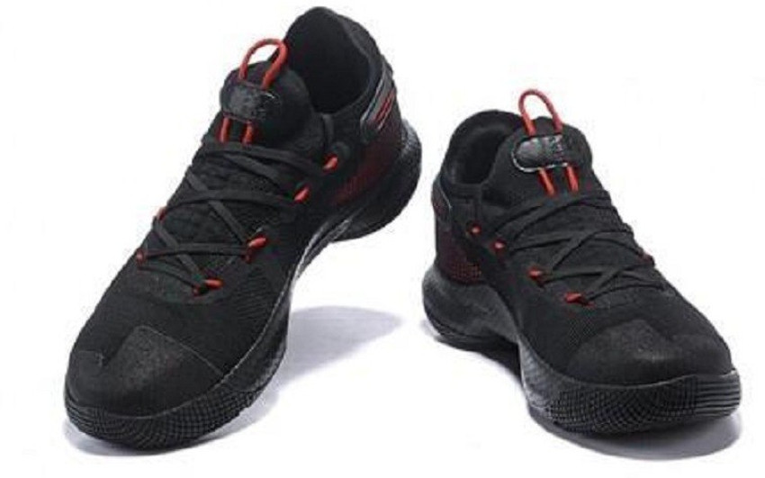 curry 6 black and red