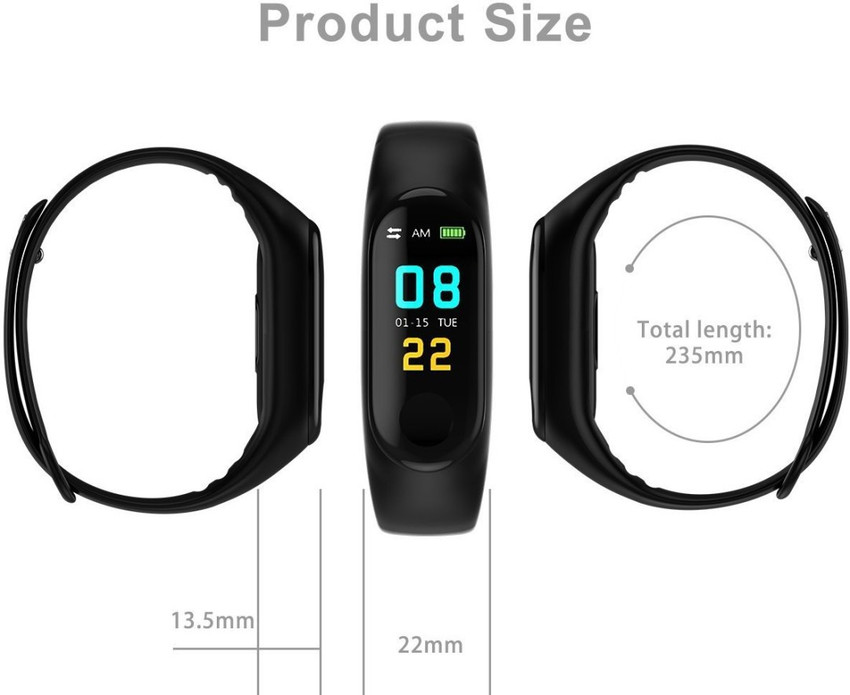 Honor band clearance 3 size