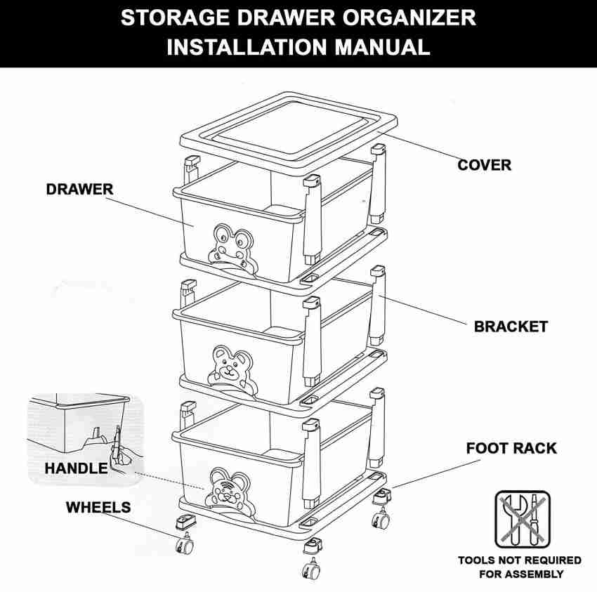 parts organizer drawing