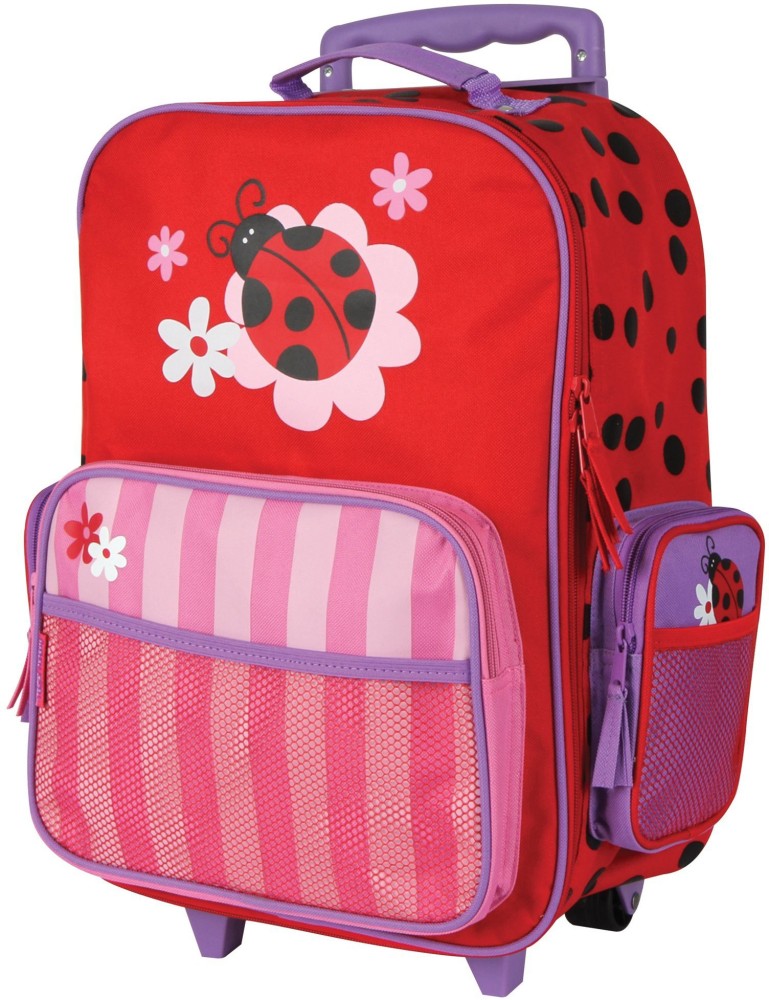 Stephen Joseph CLASSIC ROLLING KIDS LUGGAGE Expandable Check in Suitcase 4 Wheels 28 inch Ladybug Price in India Flipkart