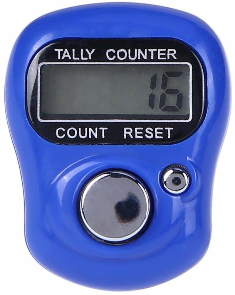 Tally Finger Counter LCD Electric Digital Display w/Light for