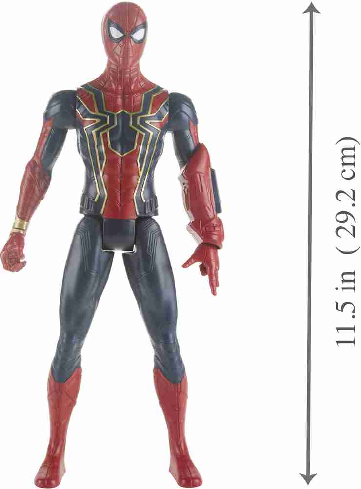 Marvel Spider-Man Titan Hero Series 30-Cm Iron Spider Integration Suit  Action Figure Toy, Inspired by Spider-Man Movie, for Kids Ages 4 and Up