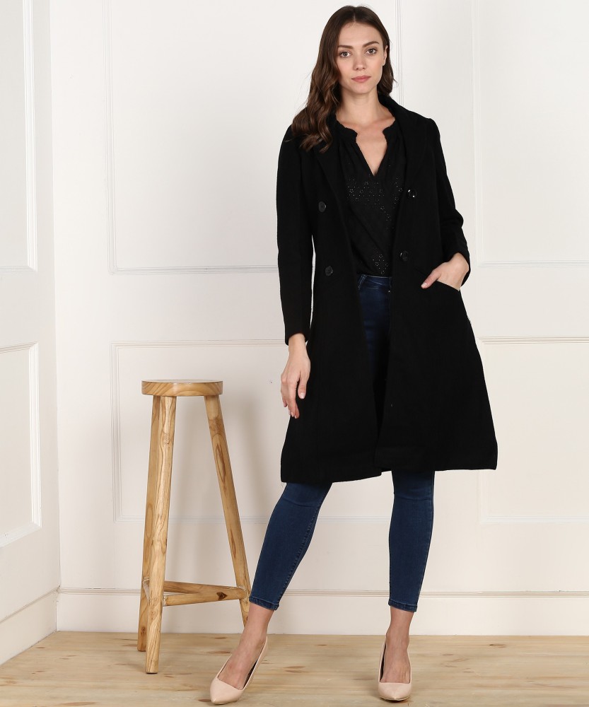 Buy AND Wool Solid Coat Online at Best Prices in India | Flipkart.com