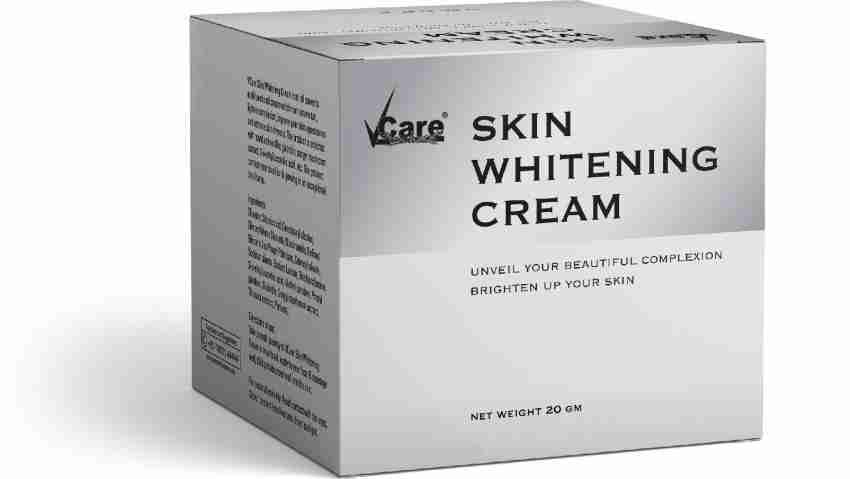 Vcare Skin Whitening Cream for All Skin Types Remove Tan Skin Lightening Improve Skin