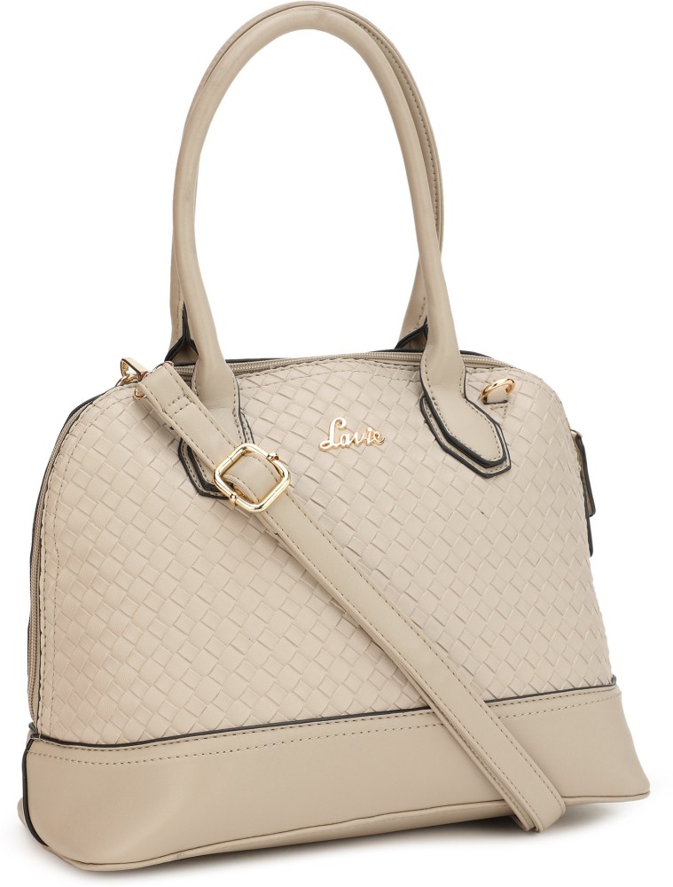 Buy LAVIE Women Beige Hand held Bag BEIGE Online Best Price in