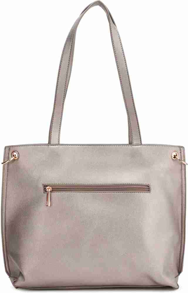 Buy Caprese Women Grey Shoulder Bag Black Online Best Price in India Flipkart