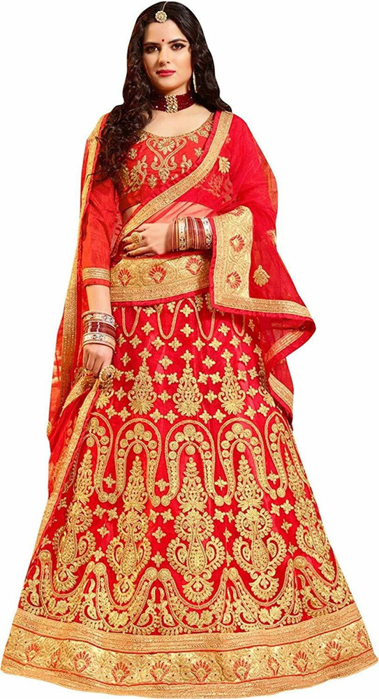 Gymfy Embroidered Semi Stitched Lehenga Choli Flipkart