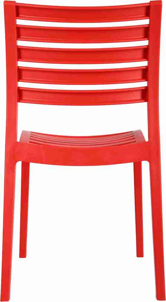 Supreme Furniture Omega Chair Without Arm Pack of 4 - Red Color