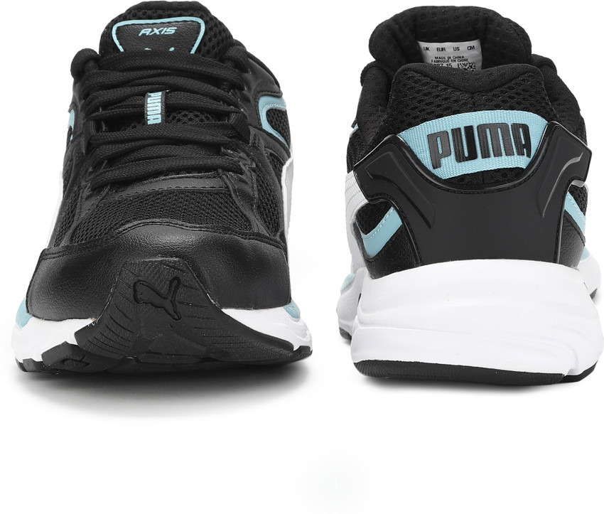 90s Sneakers Axis Plus 90's PUMA Mens Mirage Sport Asphalt Lace Up Sneakers  Shoes Casual Black