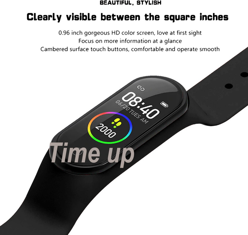 Time Up Fitness Tracker Waterproof Health Band Price in India