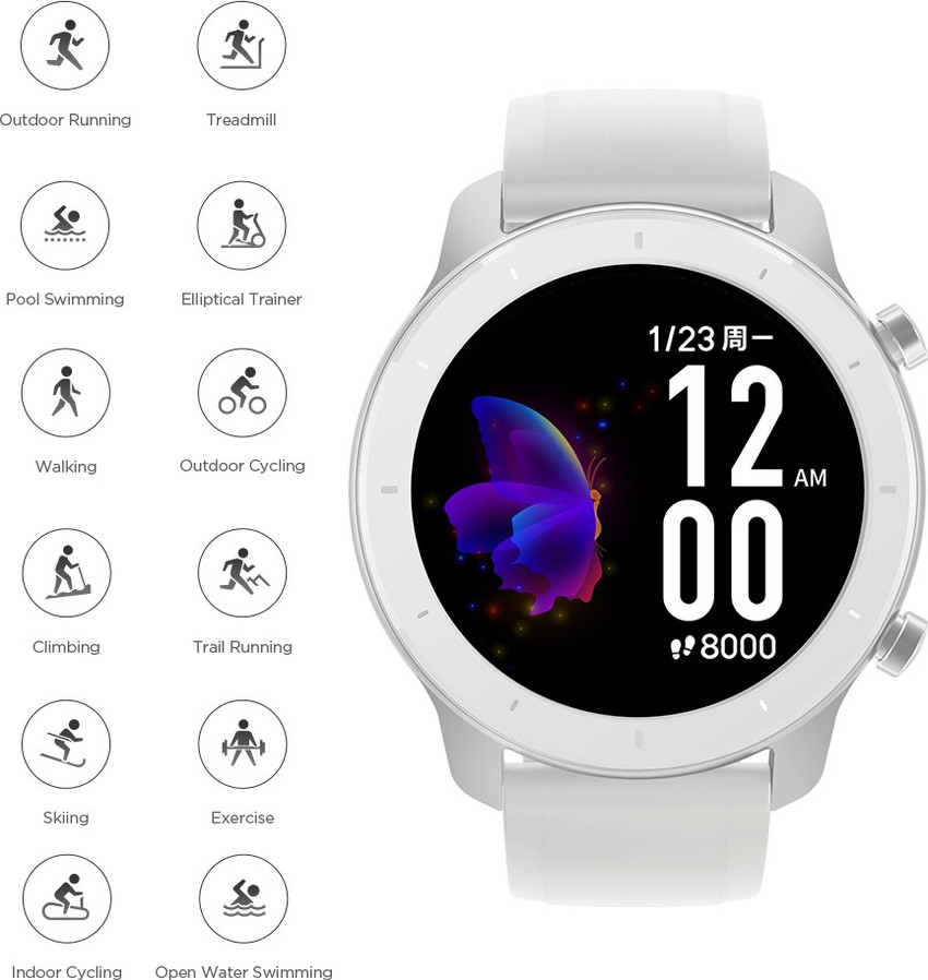 Amazfit gtr 42mm blanco online