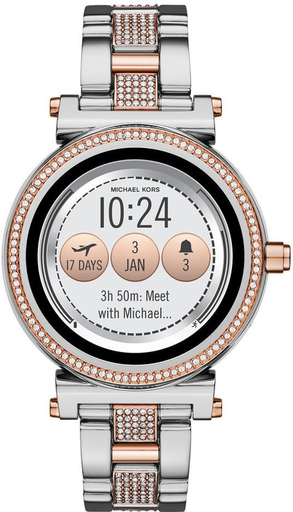 Michael kors smartwatch rose cheap gold sofie