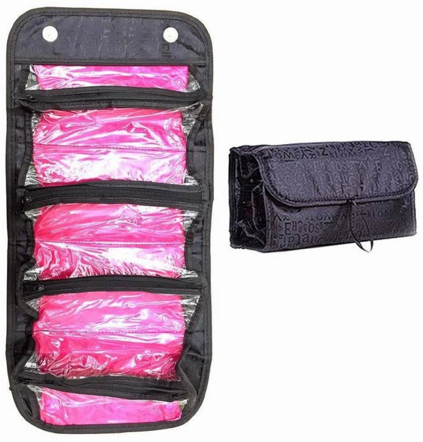 PRISMAXIC 4 Multipurpose Transparent Travel Pouch Makeup Toiletry Kit Bag  Cosmetic Pouch for Women Makeup Organizer Bag - (Multi) Travel Toiletry Kit  Multi - Price in India