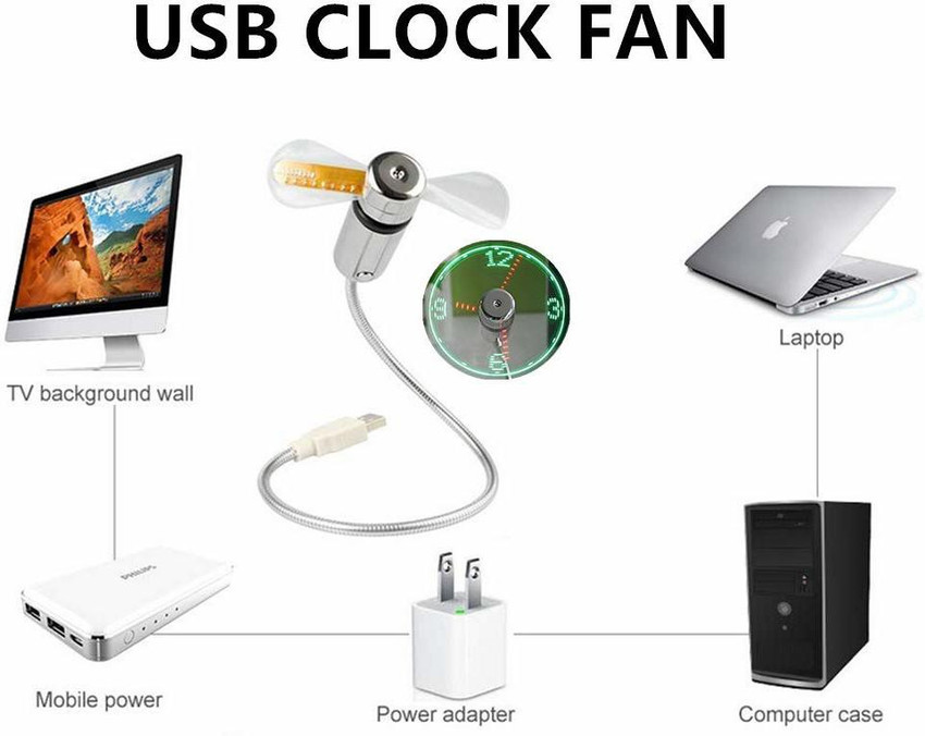 Usb sales fan watch