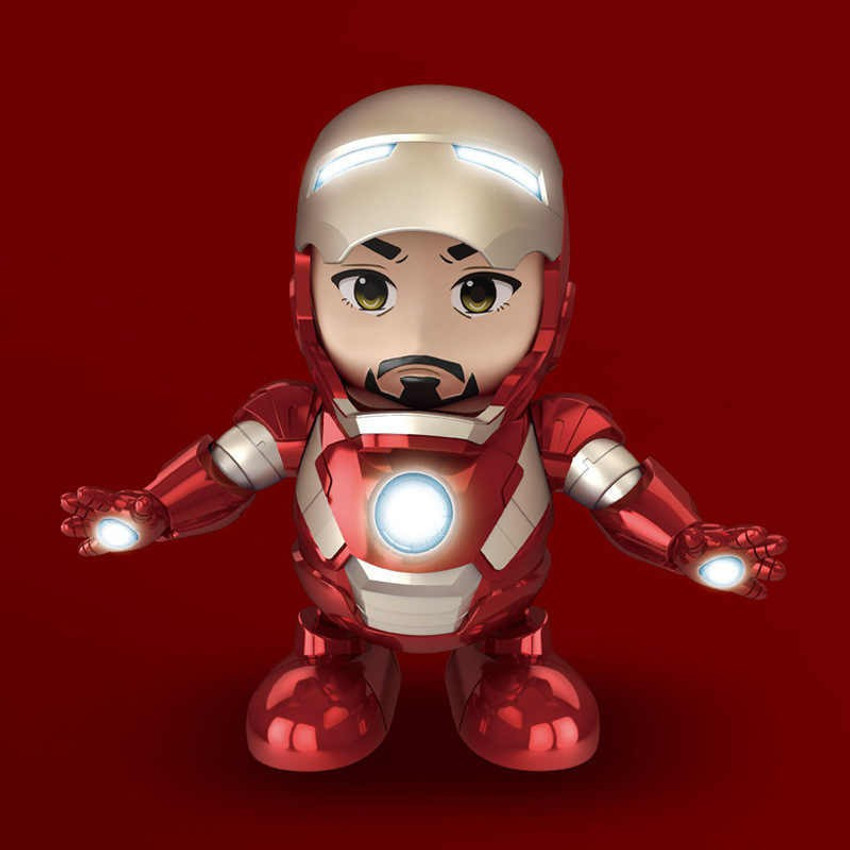 Marvel iron man store dancing light robot
