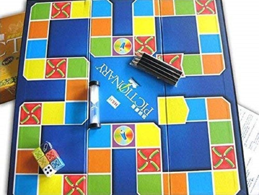 DEVISHA Pictionary Game of Quick draw Family Board Game Board Game