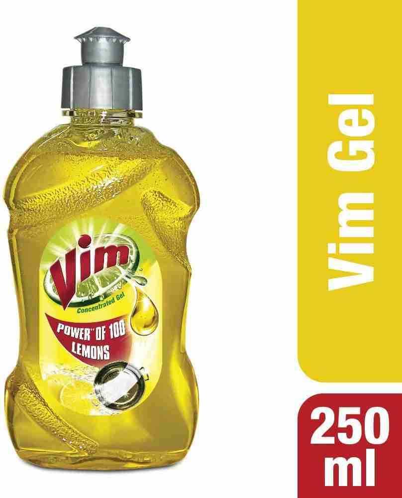 Yellow Pack Of 250 Ml Power Of 100 Lemon Vim Concentrated Gel at Best Price  in Patna