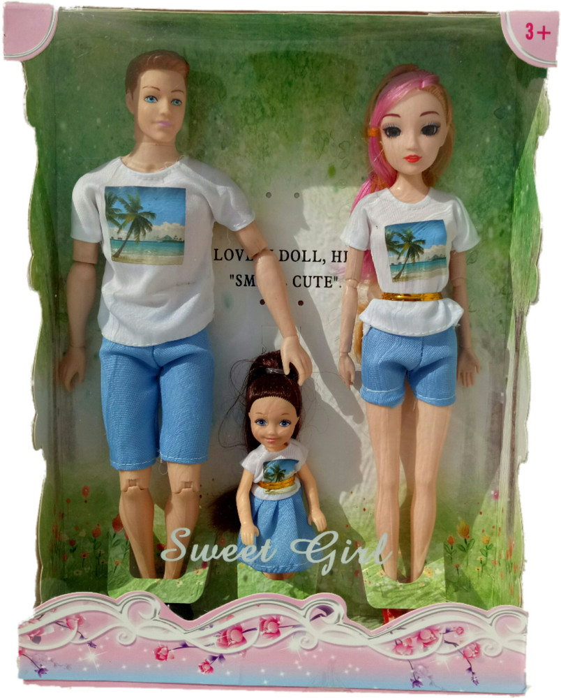 Barbie girl hot sale family