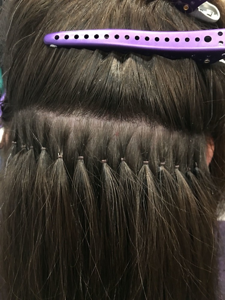 Loop The Loop Hair Clip In Marron