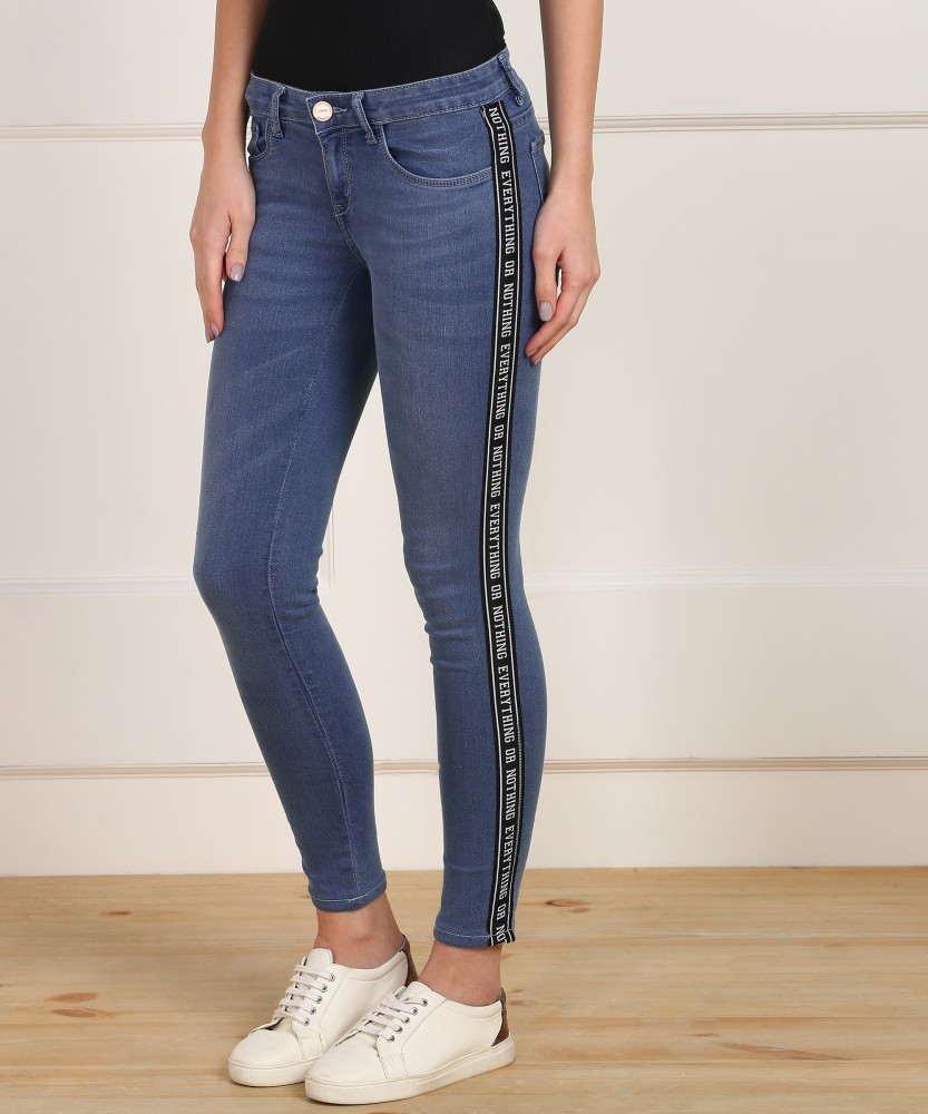 Tokyo Talkies Skinny Women Blue Jeans - Buy Tokyo Talkies Skinny Women Blue  Jeans Online at Best Prices in India