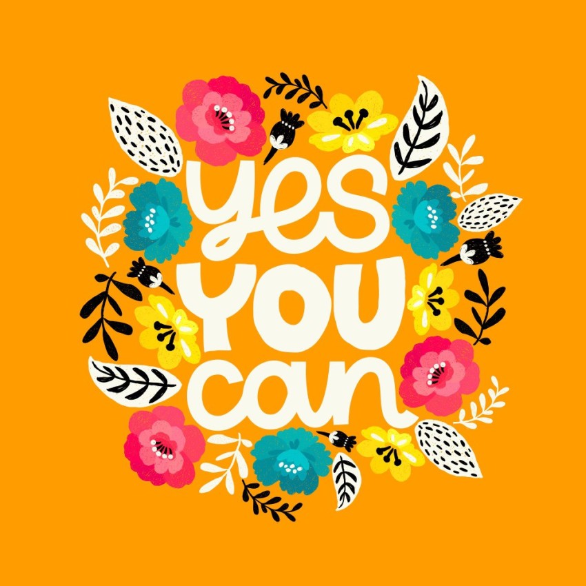 YES YOU CAN POSTER