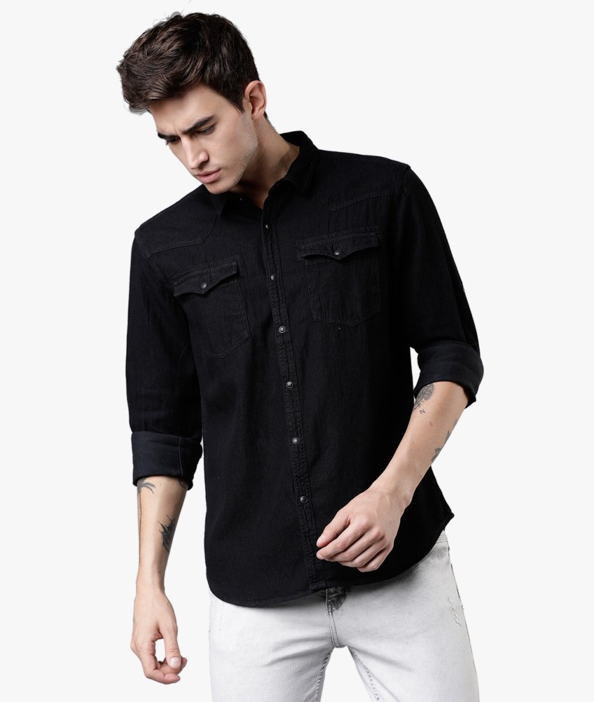 Denim shirts on store flipkart