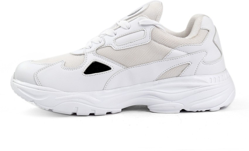 Nike chunky white sales trainers