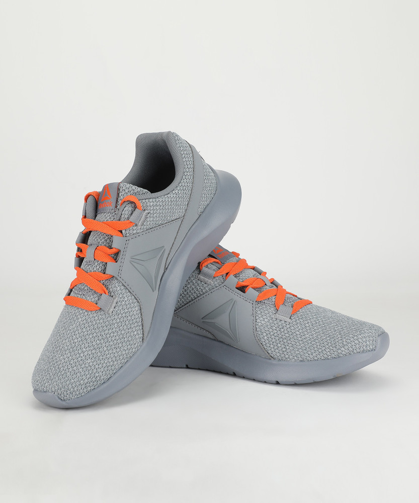 Reebok grey and orange shoes sale