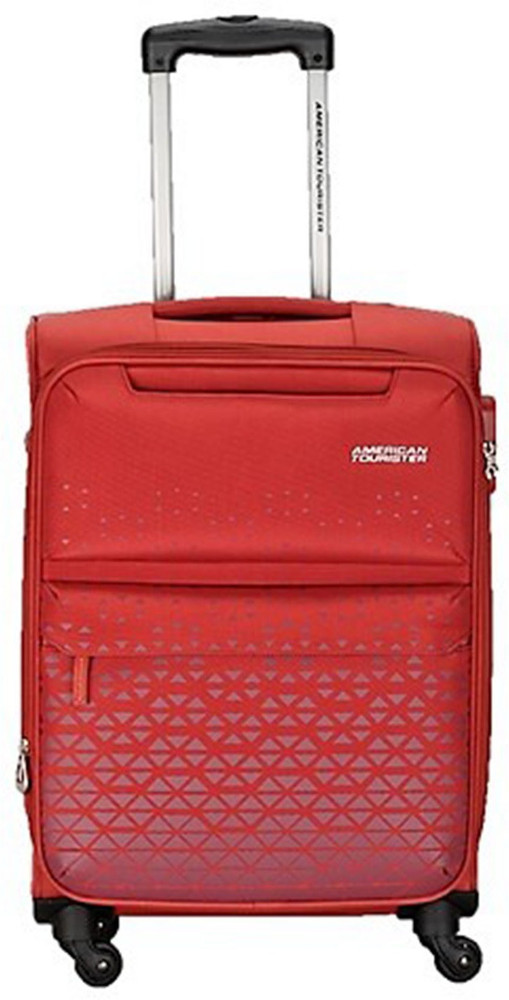 AMERICAN TOURISTER Bradford Spinner Rust Trolley Bag AMT BRADFORD SPINNER 56CM RUST Cabin Suitcase 4 Wheels 22 inch Red Price in India Flipkart