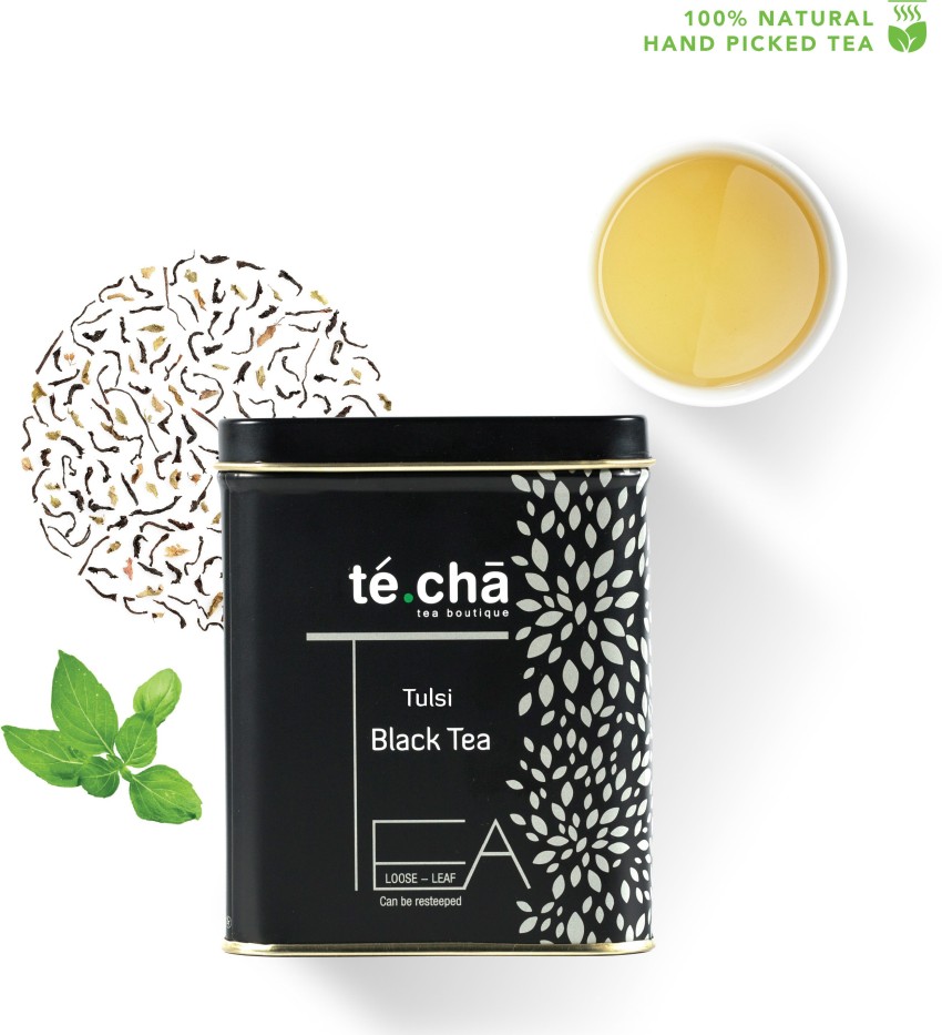 Te.Cha Tulsi 100 Traditional Tulsi Black Tea Box Price in India