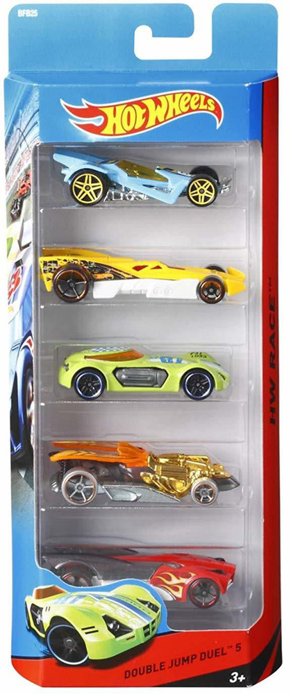 Hot Wheels Diecast Cars - 5pk (Colors May Vary)