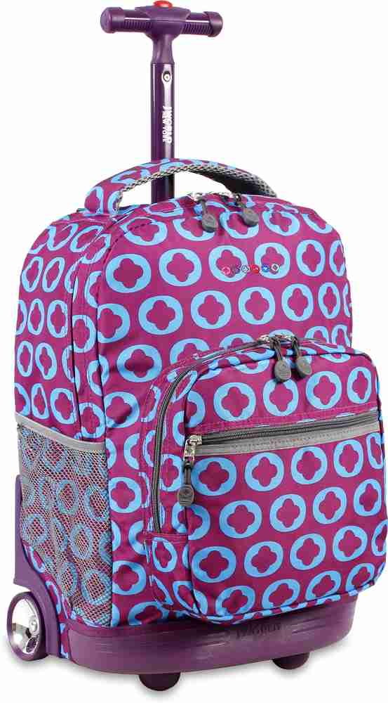 Jworld sunrise rolling backpack clearance