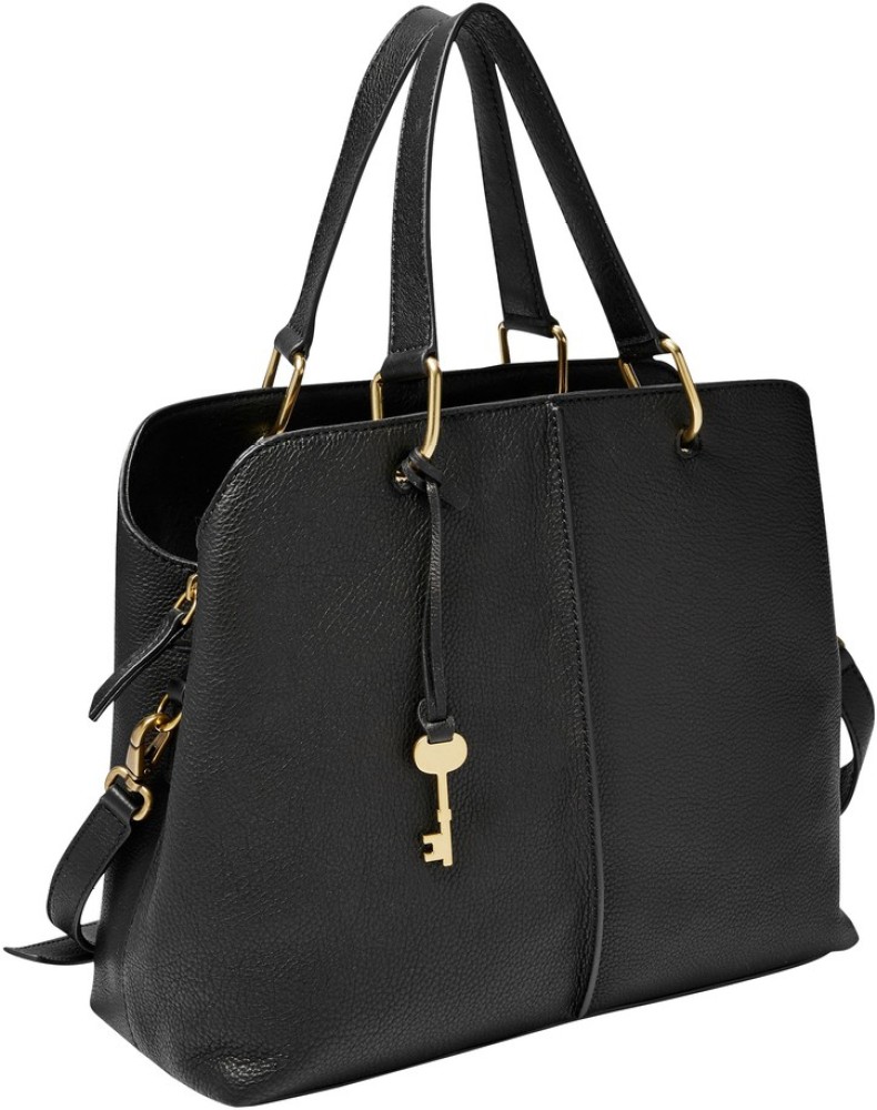 Fossil lane clearance satchel black