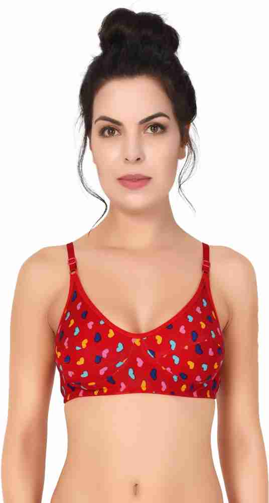 Buy KEOTI Women Cotton Bra & Panty Combo - 6 Set Pack Multicolour