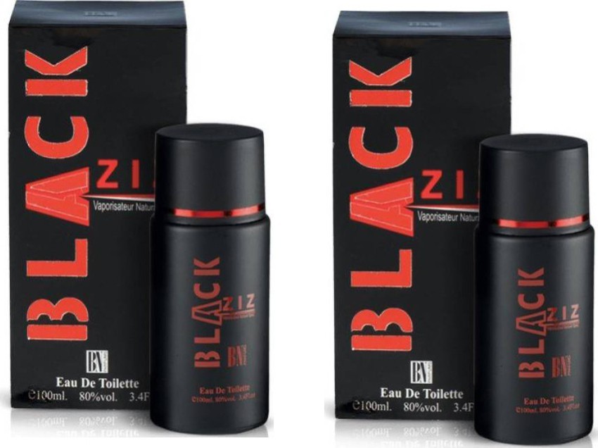 BN PARFUMS BLACK ZIZ Original Perfume Pack of 2 Eau de Toilette 100 ml