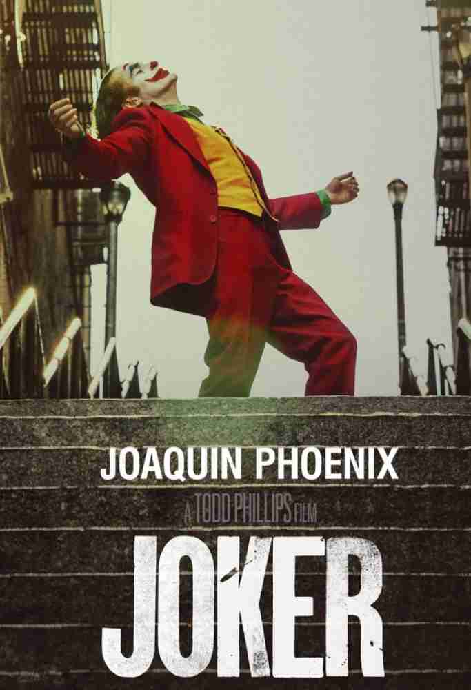 Joker movie Poster for Room & Office (13 Inch X 19 Inch, Rolled