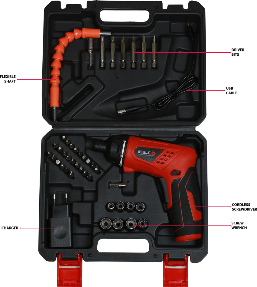 Ibell store cordless screwdriver