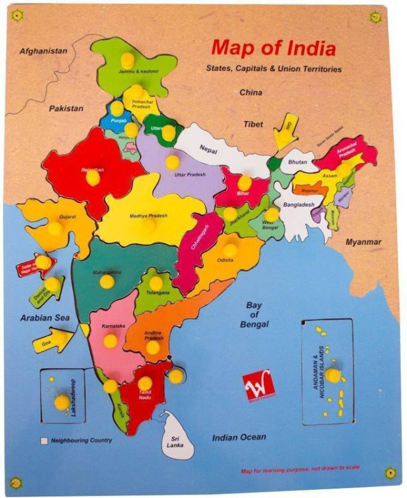 India Map India Geography Facts Map Of Indian States