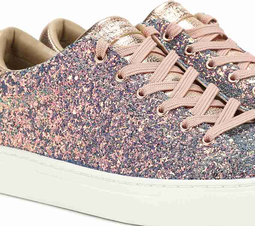 Skechers side best sale street glitter