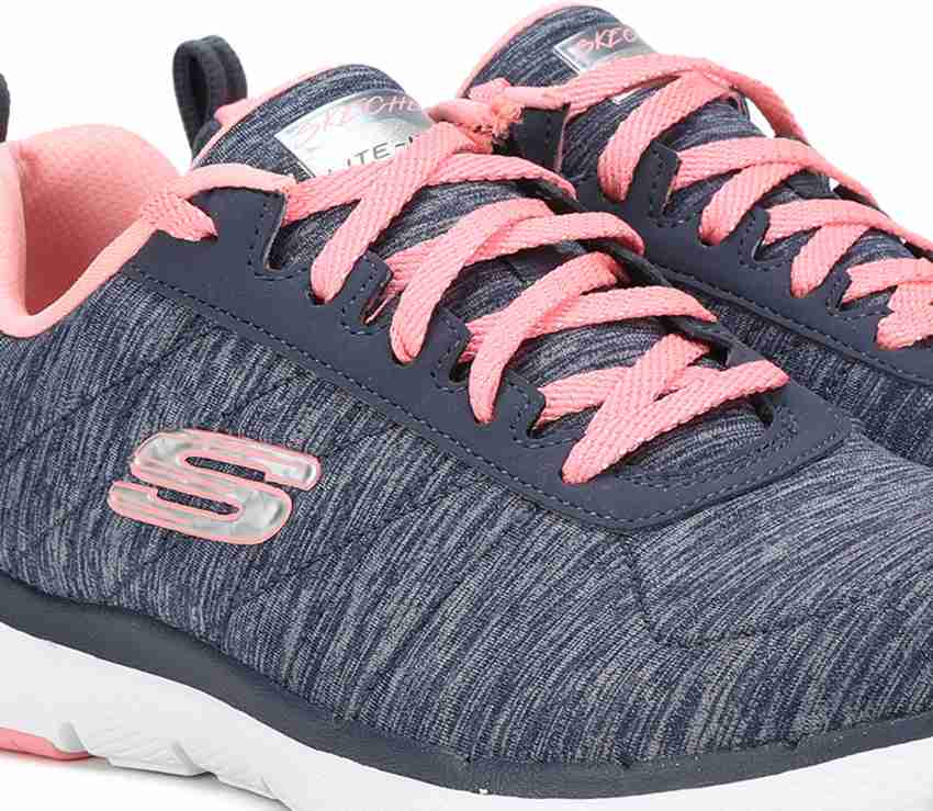 Skechers flex appeal 3.0-insiders outlet womens walking shoes lace-up